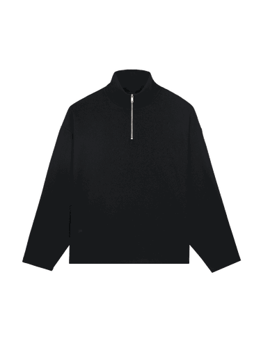 Men's Recycled Wool Jersey Half-Zip Sweater - PANGAIA - Modalova