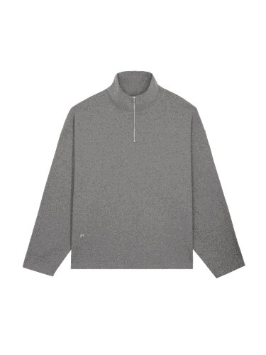 Men's Recycled Wool Jersey Half-Zip Sweater - PANGAIA - Modalova