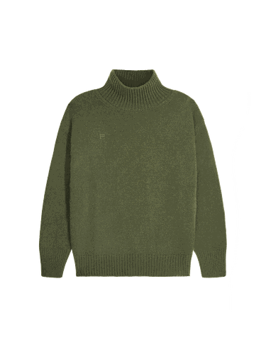 Men's Recycled Cashmere Turtleneck Sweater - PANGAIA - Modalova