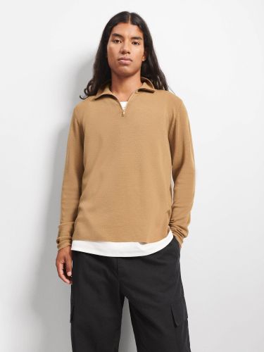 Mens Regenerative Merino Wool Half-Zip Sweater - PANGAIA - Modalova