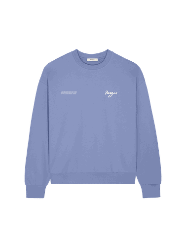Womens One Forest Graphic Sweatshirt—Aster - PANGAIA - Modalova