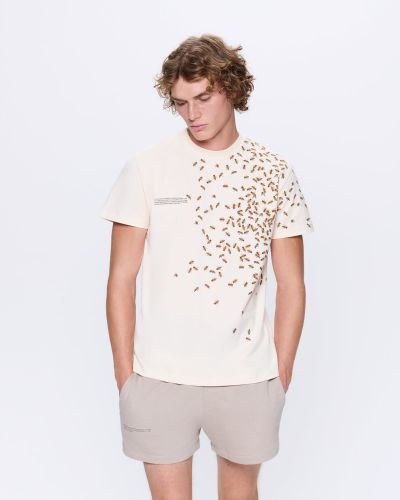 Sale Mens Bee:Wild Organic Cotton T-Shirt - PANGAIA - Modalova