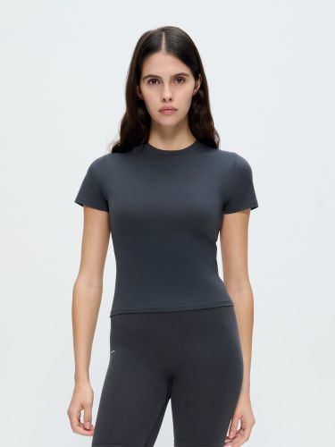 Womens Cotton-Stretch Slim T-Shirt - PANGAIA - Modalova