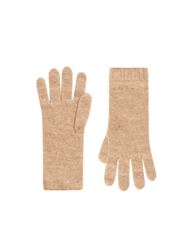 Cashmere Short Cuff Gloves—oatmeal - PANGAIA - Modalova