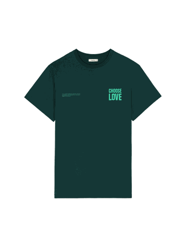 Mens Choose Love Midweight T-Shirt - PANGAIA - Modalova