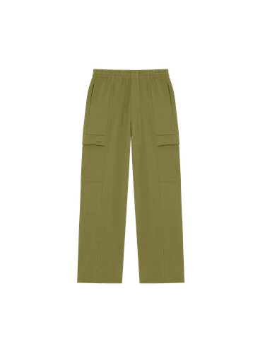 Mens DNA Double Jersey Cargo Trousers—highland - PANGAIA - Modalova