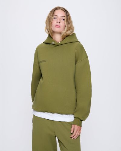 Womens DNA Hoodie—highland green - PANGAIA - Modalova