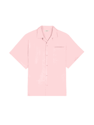 Mens DNA Aloe Linen Camp Collar Shirt - PANGAIA - Modalova