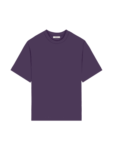 Mens DNA Oversized T-Shirt—blackberry - PANGAIA - Modalova