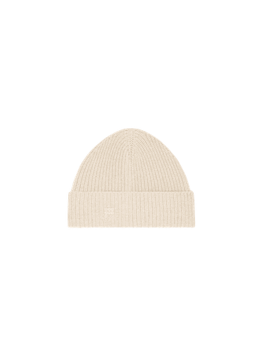 DNA Recycled Cashmere Beanie—ecru ivory - PANGAIA - Modalova