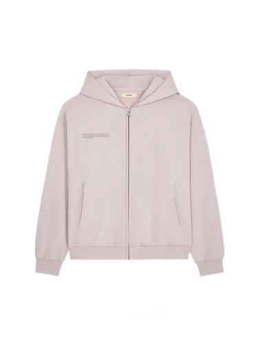 Womens Natural Dye Zipped Hoodie - PANGAIA - Modalova