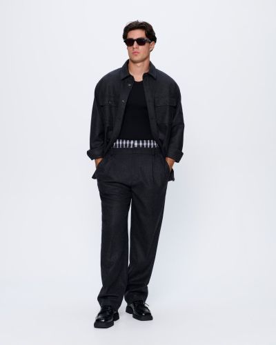 Mens Recycled Wool Trousers - PANGAIA - Modalova