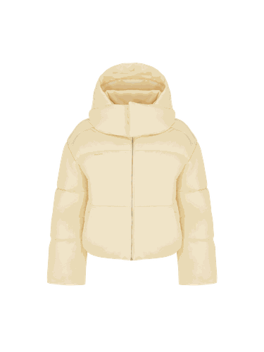 Womens Flower-Warmth Recycled Nylon Cropped Puffer - PANGAIA - Modalova