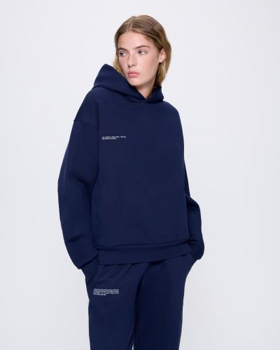 Womens 365 Heavyweight Hoodie—navy - PANGAIA - Modalova