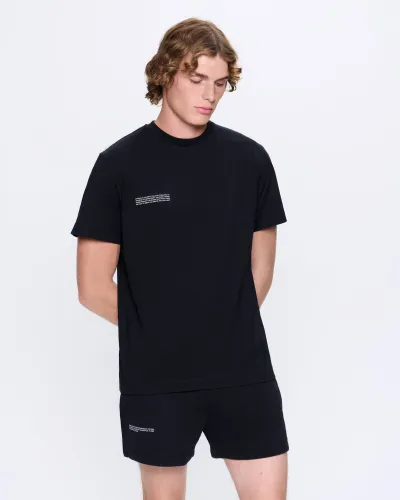 Mens 365 Midweight T-shirt—Black - PANGAIA - Modalova