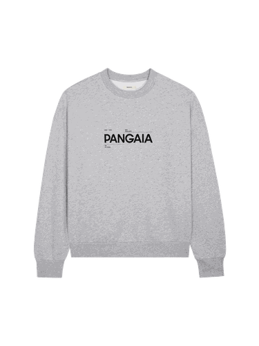 Womens 365 Midweight Definition Sweatshirt—grey-marl - PANGAIA - Modalova