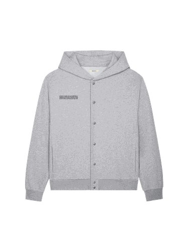 Mens 365 Midweight Snap Button Hoodie - PANGAIA - Modalova