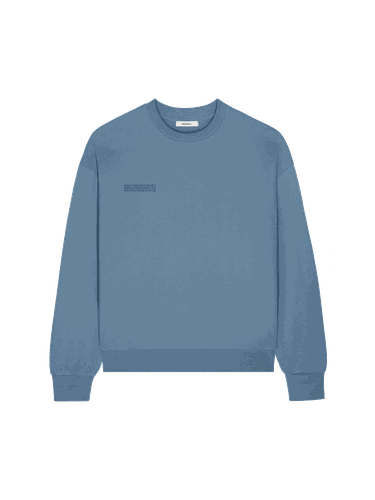 Womens 365 Midweight Sweatshirt—indigo - PANGAIA - Modalova