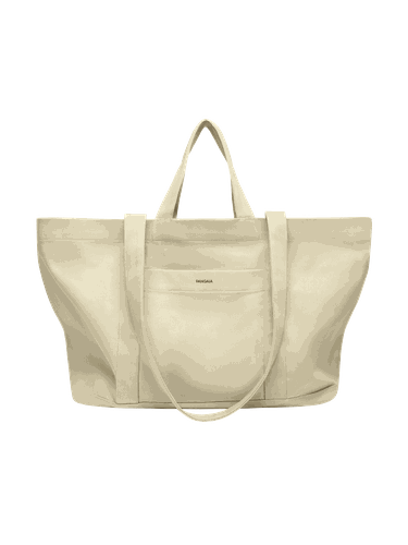 Oversized Tote Bag—maitake beige - PANGAIA - Modalova