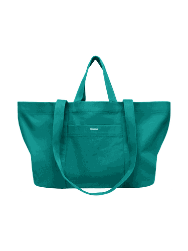 Oversized Tote Bag—scarab teal - PANGAIA - Modalova