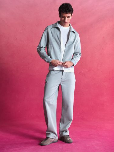 Mens Heavyweight Interlock Trousers - PANGAIA - Modalova
