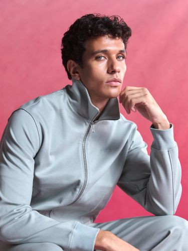 Mens Heavyweight Interlock Jacket - PANGAIA - Modalova