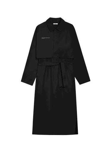 Womens Organic Cotton Trench Coat - PANGAIA - Modalova