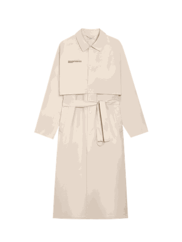 Womens Organic Cotton Trench Coat - PANGAIA - Modalova