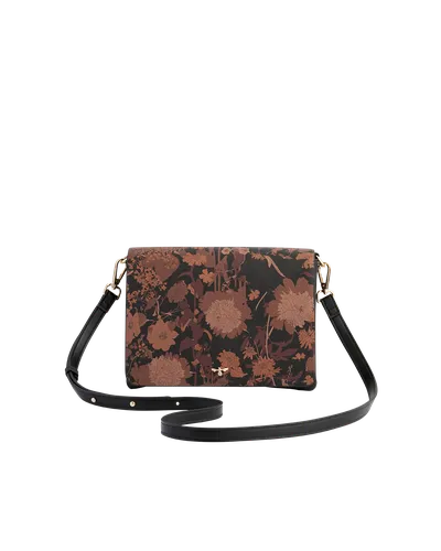 Deco Blooms Black Crossbody | Women's Handbag - Fable England - Modalova