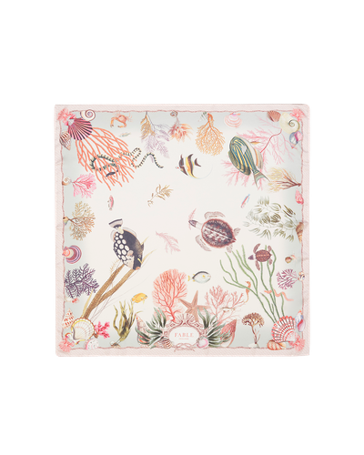 Tropical Escape Square Scarf | Women's Scarf - Fable England - Modalova