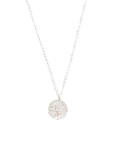 Silver Dove Spirit Guide Necklace | Women's Jewellery - Fable England - Modalova