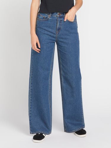 Women's Stoned Boyfriend High Rise Jeans - Volcom - Modalova