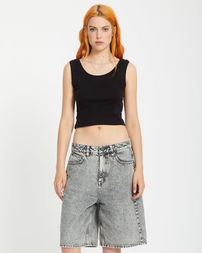 Women's Beeggy Denim Short - Volcom - Modalova