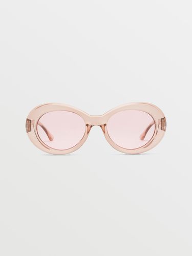 Men's Stoned Gloss Quail Feather Sunglasses (Pink Lens) - Volcom - Modalova