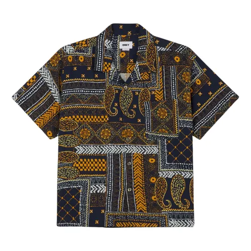 Https://cdn.shopify.com/s/files/1/0069/4580/0249/files/Obey-Archie-Woven-Shirt-Navy-Multi-1.jpg?v=1744997229 - ignore_me - Modalova