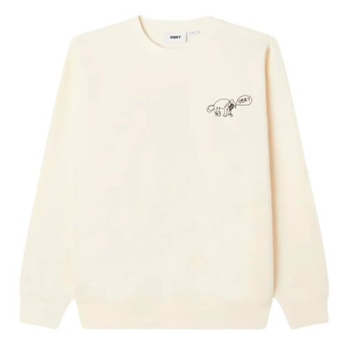 Dog Doodle Premium Crew Sweater - Obey - Modalova