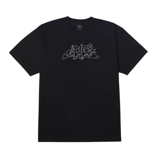 Huf Outlines T-Shirt - Black - Huf - Modalova