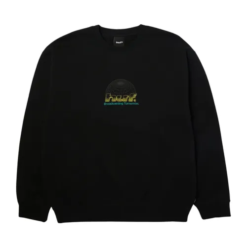 Huf Worldwide Network Crew - Black - Huf - Modalova