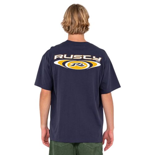 Rusty Irie Eye T-Shirt - Navy - Rusty - Modalova