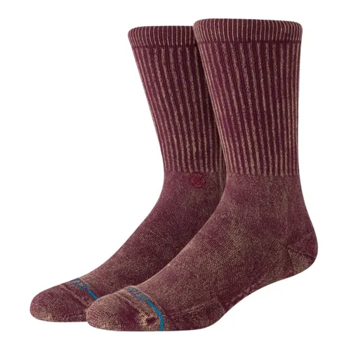 Stance Icon Dyed Crew Socks - Fig - Stance - Modalova