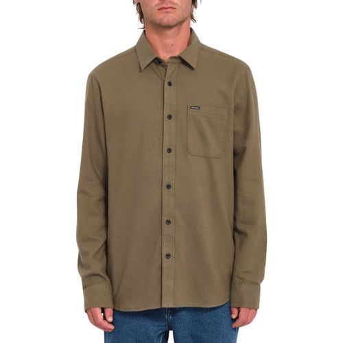 Caden Solid Longsleeve Shirt - Volcom - Modalova