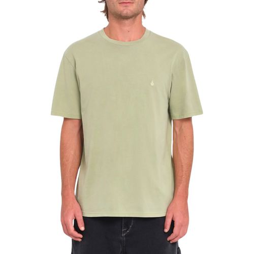 Solid Stone Embroidered T-Shirt - Volcom - Modalova