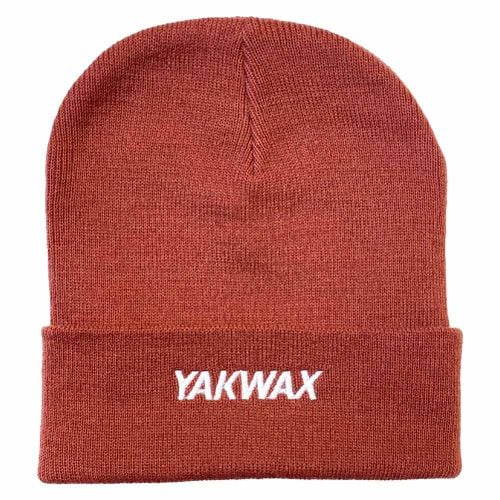 Yakwax Sport Beanie - Rust/White - Yakwax - Modalova