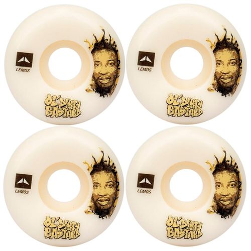 X ODB Lemos Wide Shape Skateboard Wheels - Multiple Sizes - Crupie - Modalova