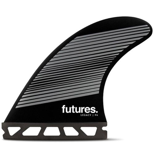 F6 Legacy Surfboard Fins - Grey/Black - Futures - Modalova