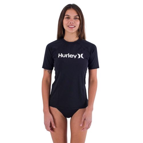 Womens One & Only Short Sleeve UV Rashguard - Hurley - Modalova