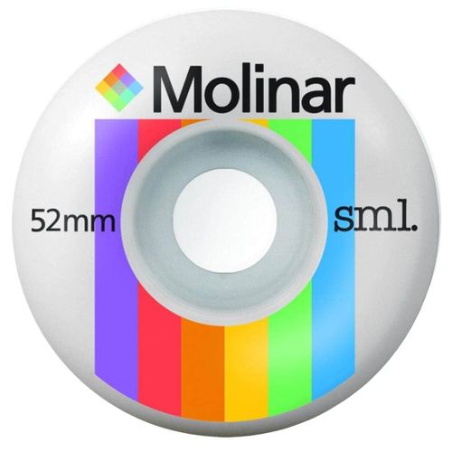 Raymond Molinar Polaroids OG Wide Skate Wheels - 52mm - SML Wheels - Modalova