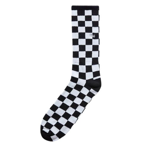 Checkerboard Crew Socks - Black/White - Vans - Modalova
