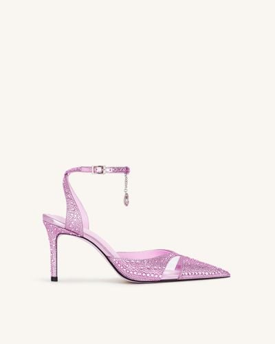 Haidi Artificial Crystal Pumps - Pink - JW PEI - Modalova