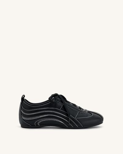 Ferne Streamlined Lustrous Sneakers - Black - JW PEI - Modalova